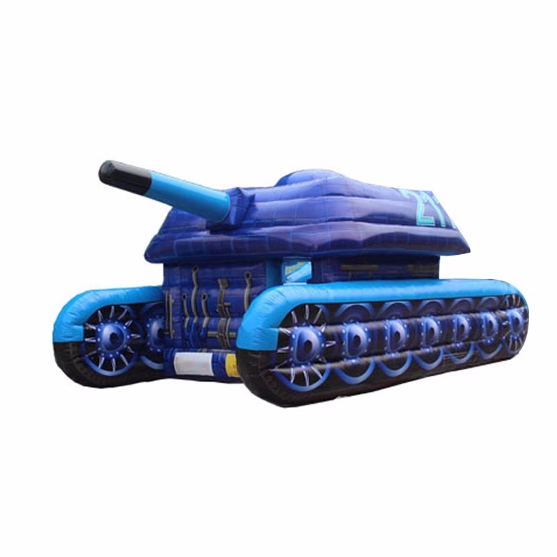 运城蓝色充气坦克